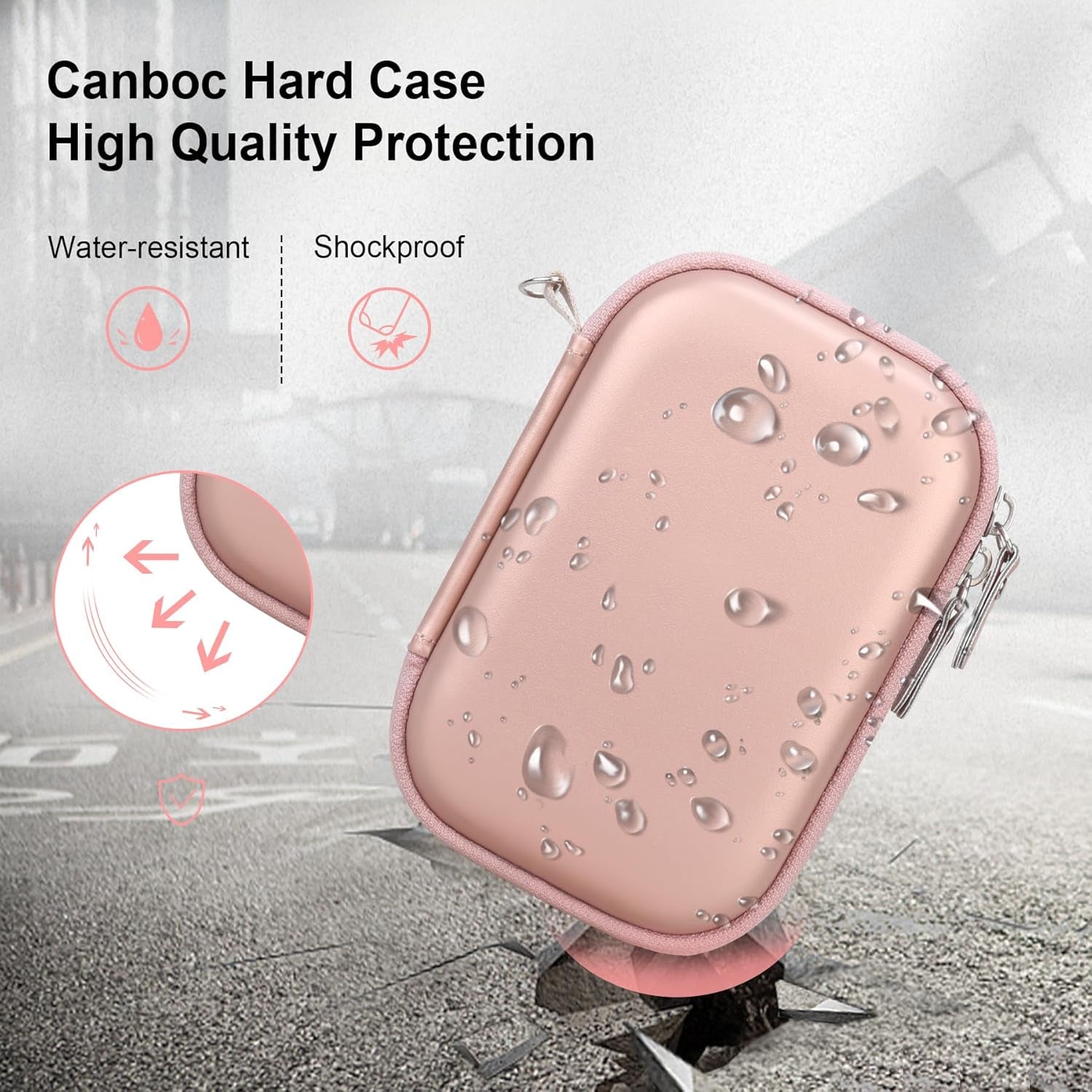 Carrying Case for HP Sprocket Portable 2X3 Instant Photo Printer
